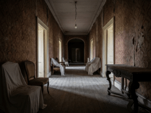 Horror specimen surveillance camera zoom