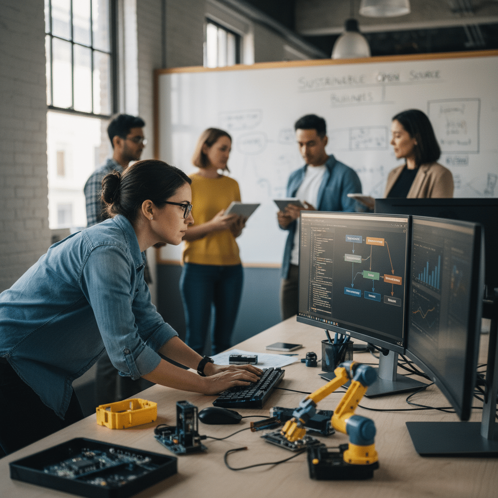 Open source form - developer taking practical approach monetizing