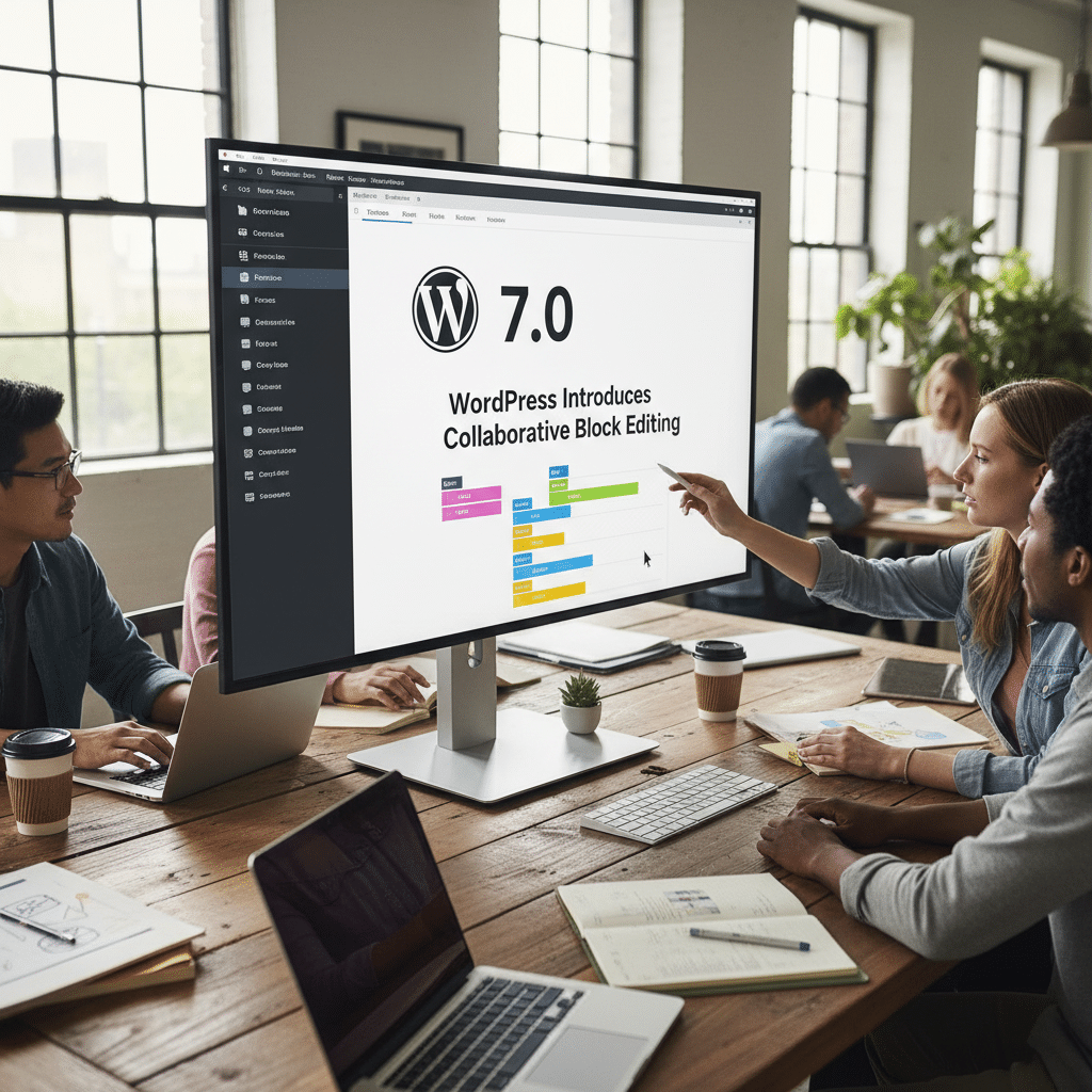 Wordpress 7.0 adds - wordpress introduced collaborative block editing