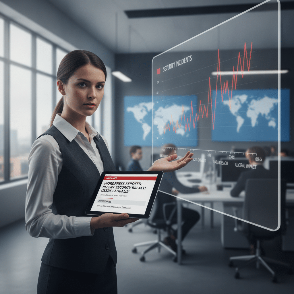 Model discovered wordpress - recent security incident demonstrates growing
