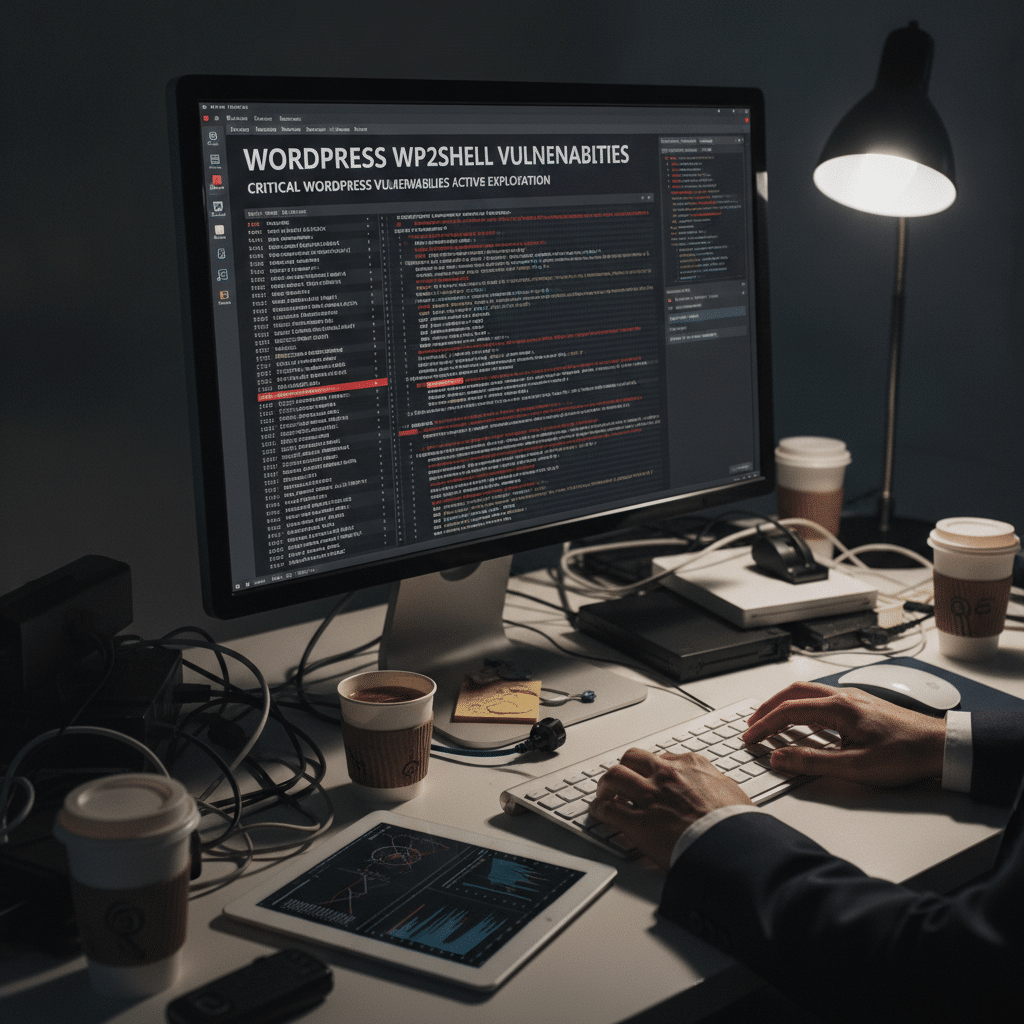 Wordpress wp2shell vulnerabilities - critical wordpress vulnerabilities active exploitation,